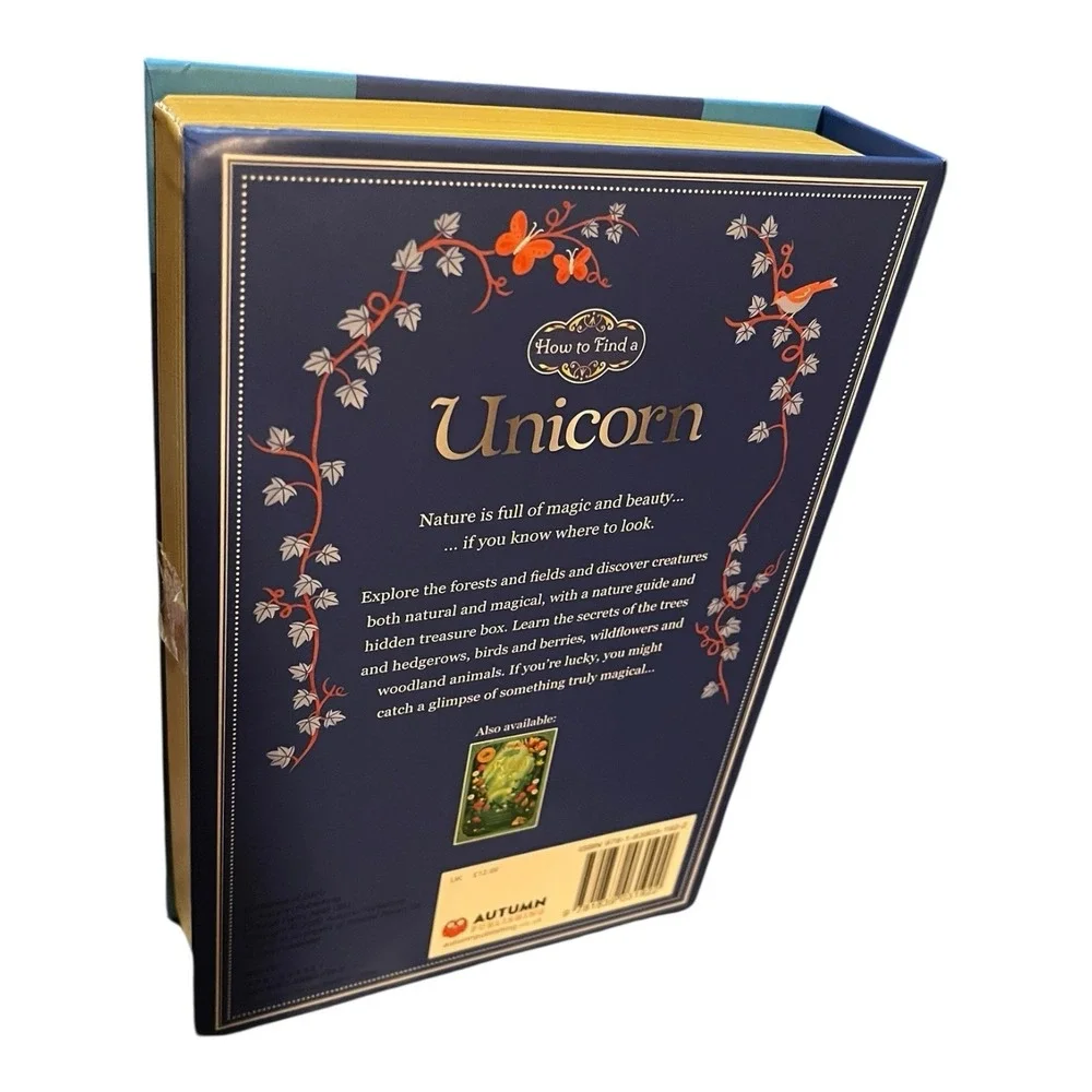 New How To Find A Unicorn Nature Guide Book And‎ Treasure Box Gift Set Explore